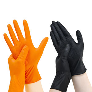 Tek kullanımlık nitril eldiven çiçek baskı kaymaz kavrama eldiven ev mutfak temizleme bulaşık pişirme gıda hazırlık günlük angarya - Product Image 1