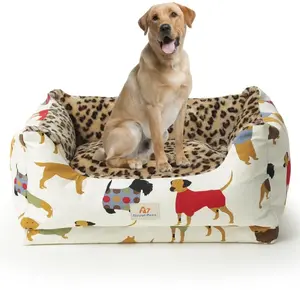 Usine Animalerie De Luxe Pet Chenil Maison Chaud Grand Chien Lit Chat Coussin Tapis Canapé Pour Grands Chiens Chiot Teddy Canapé