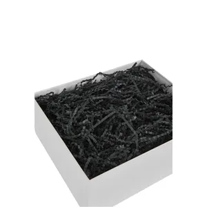 Black Zigzag Shredded Eyelash Paper 100g - Product Image 2