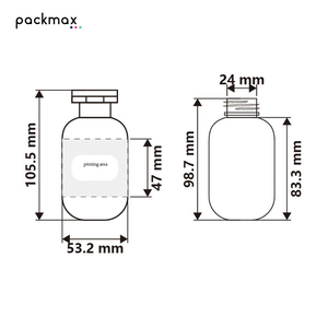 120ml Transparent PET Pump Bottle for <b>Sunscreen</b> Foundation Lotion - Plastic Makeup Remover Cleansing Oil Container - Product Image 4