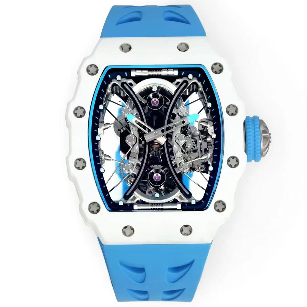 White/Blue