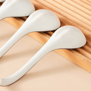 ช้อนซุปเกี๊ยวเซรามิกแบบตะวันออกช้อนซุปแบบเอเชียสำหรับบะหมี่ - Product Image 4