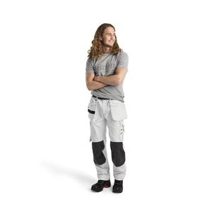 BLAKLADER - 153112101098D112 <b>Painter</b> trousers <b>White</b>/Dark grey - EAN 7330509755235 WORK TROUSERS CARGO WORK TROUSERS - Product Image 3