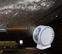 Projecteur Planétarium 8-en-1 et 13-en-1 avec Télécommande pour Haut-parleur, Bruit Blanc, Maison Intelligente, Chambre à Coucher (ABS)