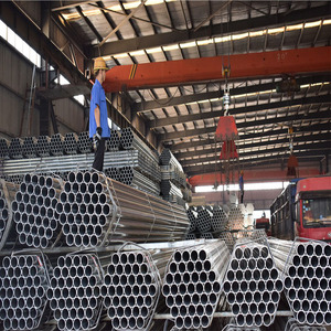 ERW Steel <strong>Tubing</strong> Standard Sizes, Zinc Coated Galvanized Steel Pipe <strong>4</strong>" Tube - Product Image 5