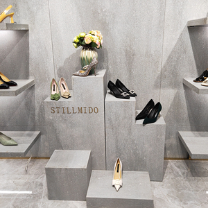 שידור ישיר מותאם אישית תצוגה מתלה מסך חנות נעליים תצוגה דוכן יופי סלון קוסמטיקה ארון בגדים - Product Image 6