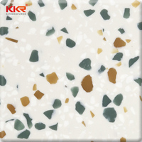 Dalle de comptoir en série Terrazzo, matériau de surface solide