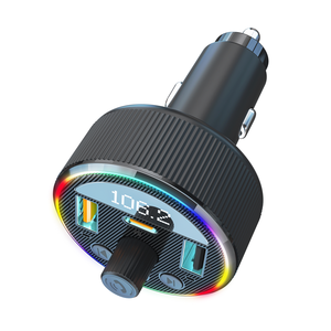 Xu hướng sản phẩm 2024 New arrivals đa chức năng xe Bluetooth 5.3 FM Transmitter MP3 Máy nghe nhạc 30W PD + QC3.0 Nhanh Bộ sạc xe hơi - Product Image 2