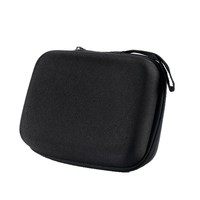Tas Penyimpanan EVA untuk Speaker Bluetooth, Corong Silikon & Kotak Kemasan Mouse Anti Guncangan Portabel Hitam Desain Terbuka