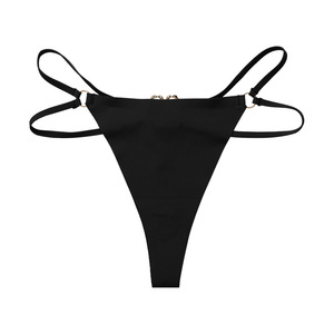 String sexy pour femmes, taille basse, coton de haute qualité, bikini, culotte, séchage rapide, respirant, écologique, confortable - Product Image 1