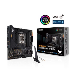 Carte mère de jeu ASUS TUF GAMING <span class=keywords><strong>B660M</strong></span>-PLUS <span class=keywords><strong>WIFI</strong></span> <span class=keywords><strong>D4</strong></span> 128G DDR4, la plus récente et la plus avancée de 2025 - Product Image 6