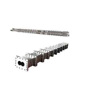 Extruder Barrel Twin Screw Barrel Of Plastic Rubber Extruder