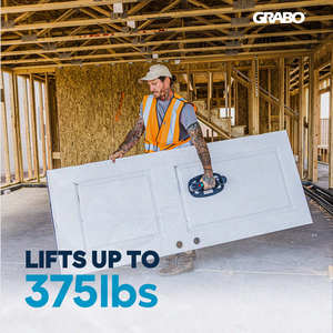GRABO PRO Lève-pierre électrique sans fil pour encadrements <span class=keywords><strong>de</strong></span> cheminée et pierres <span class=keywords><strong>de</strong></span> foyer, capacité 375 lb - Product Image 2