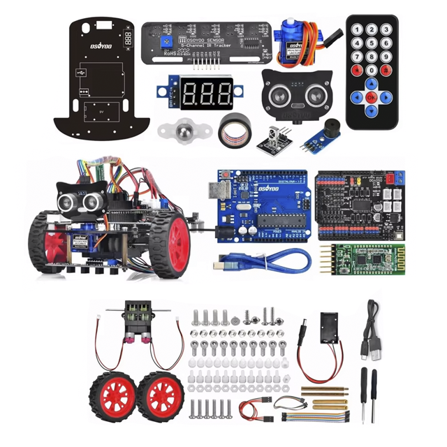 Smart Robot Car Kit for Robot Kit DIY  Programmable Educational Robot Kit Android Steam Kit for Student Kids