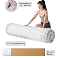 Lit compressé en velours côtelé confortable et minimaliste italien pour salon et chambre à coucher |   Compression d'expédition durable et écologique