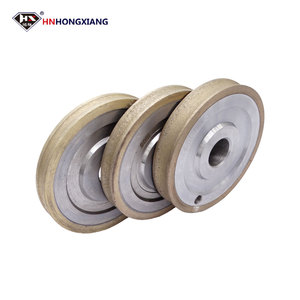 Meule diamantée en PE à bord rond <span class=keywords><strong>de</strong></span> haute qualité, meule diamantée pour le polissage des bords <span class=keywords><strong>de</strong></span> verre, meule diamantée pour machine à chanfreiner le verre - Product Image 5