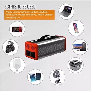 Máy Phát Điện Năng Lượng Mặt Trời Mini Mới Của Trung Quốc Nguồn Điện Trạm Biến Tần 110V 220V Ac 300W Pin Lithium Di Động Năng Lượng Mặt Trời Sta - Product Image 2