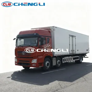 Camion frigorifique FAW J6L 4X2 de grande capacité avec congélateur pour le transport de nourriture et de viande - Product Image 3
