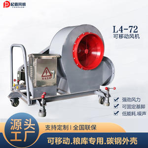 Ventilador Centrífugo Industrial L4-72 para Depósitos Móviles de Granos, Túneles de Extracción y Minas - Product Image 3