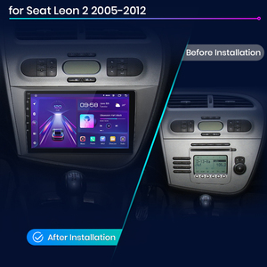Junsun Carplay Android Auto <span class=keywords><strong>Car</strong></span> đài phát thanh cho ghế Leon 2 2005 2012 xe DVD Player đầu xe đơn vị đa phương tiện - Product Image 2