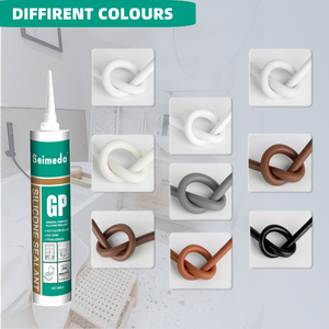 Mẫu miễn phí trắng đen giá rẻ giá phi chất kết dính tốt nhất bán acetic trung tính keo Silicone <span class=keywords><strong>sealant</strong></span> - Product Image 4