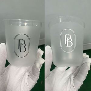 Gobelet givré en PP de 12 oz, moulé par injection, avec logo personnalisé ODM/OEM, pour stades, bière, mariages, fêtes et événements - Product Image 4