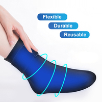 Attelle de cheville réutilisable pour blessures - Thérapie par compression froide