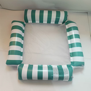 Tumbona <span class=keywords><strong>de</strong></span> <span class=keywords><strong>piscina</strong></span> inflable multicolor Hamaca <span class=keywords><strong>DE</strong></span> AGUA <span class=keywords><strong>DE</strong></span> Pvc a rayas <span class=keywords><strong>de</strong></span> 3 tubos para adultos - Product Image 1