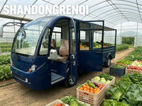 Mini-camion électrique 72V pour plantations d'huiles végétales et de fruits, capacité de charge de 1000 kg, conduite à droite, véhicule utilitaire agricole pour la Malaisie et l'Indonésie