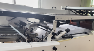 Máquina plegable de pila redonda con diseño de engranaje helicoidal de acero inoxidable exclusivamente para periódicos portátiles - Product Image 4