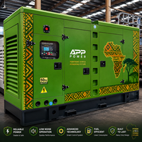 Groupe électrogène diesel silencieux Weichai Cummins type capot 20KW 30KW 50KW 60KW 80KW 500KW 800KW 1000kW démarrage électrique DC