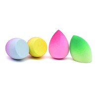 Éponge de maquillage mini en forme de goutte d'eau, sans latex, mignonne, douce et écologique, vente en gros d'usine