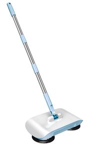 Balai de nettoyage domestique deux en un à poussée manuelle directe d'usine avec des cheveux PP Style de nouvelle génération - Product Image 6