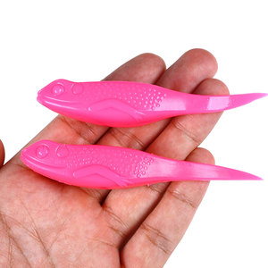 6 pièces/boîte têtards flottants forme appâts de natation ODM usine fabrication d'appâts souples nouveau Design appâts de poisson <span class=keywords><strong>leurre</strong></span> de pêche <span class=keywords><strong>souple</strong></span> - Product Image 4