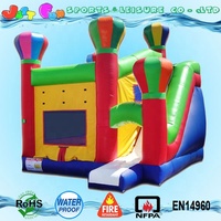 5 en 1 Châteaux combinés de toboggan gonflable sautant sur mesure à vendre