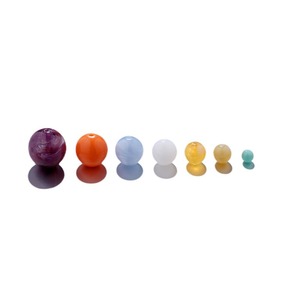 Acrylic Loose Beads Round 6-24mm For <b>Bracelet</b> Making Jewelry Accessories - Product Image 5