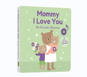 Cali's Books Mommy I Love You filastre della scuola materna per celebrare il libro sonoro della mamma