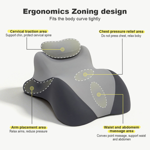 Almohada <span class=keywords><strong>de</strong></span> Espuma Viscoelástica para Parejas, Personalizable, <span class=keywords><strong>de</strong></span> Alta Densidad, con Soporte Ergonómico, Desmontable y Lavable - Product Image 3