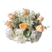 Dallisten EG-ALR-BL03 Zijden Kunstbloemen Gemengde Bloemen Hoge Simulatie Realistisch Zacht Handgemaakt Lichtgewicht Natuurlijke Aanraking Bruiloft