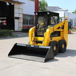 construction machinery cheap wheel loader compact skid steer loader with track