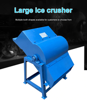 Broyeur à glace électrique automatique, broyeur de glace en poudre, broyeur de glace en granulés, machine à glace pilée verticale largement utilisée