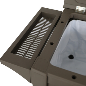 กลิ้งไวน์เครื่องดื่มน้ำแข็งเย็นตารางที่ให้บริการรถเข็นบริการอาหารรถเข็น - Product Image 6