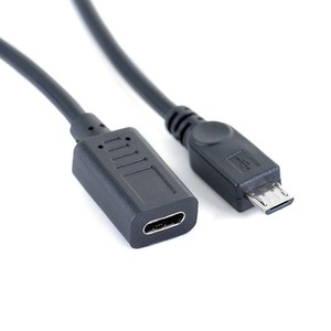 <b>Type</b> <b>C</b> Female <b>To</b> Micro <b>Usb</b> Male <b>Adapter</b> Cable For Mobile Phone Tablet Charging And Data Transfer - Product Image 3