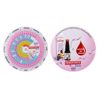 Calculateur de date d'accouchement classique en plastique, calculateur médical IMC, roue de calcul