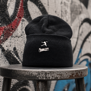 Gorro de Punto Personalizado con Parche de Cuero y Logotipo Bordado, Gorro de Invierno al por Mayor, MOQ Bajo, Alta Calidad, Unisex - Product Image 4