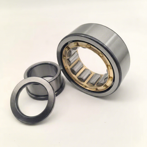 Roulement à rouleaux cylindriques NU214ECP, prix usine, taille 70x125x24mm, cage en laiton, roulement à cage métallique pour machines - Product Image 1