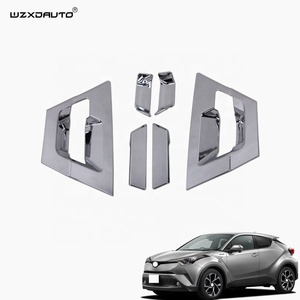 Wzxd อุปกรณ์ตกแต่งรถยนต์พลาสติก ABS ชุดแต่งโครเมี่ยม2018ครอบตกแต่งร่างกายสำหรับ <span class=keywords><strong>CHR</strong></span> - Product Image 3