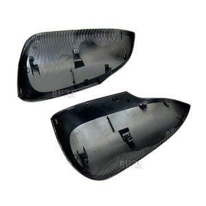 Carbon Fiber <b>Mirror</b> Cover For Toyota Prius C Aqua Axio Full Set Left Right <b>Plastic</b> Reflector - Product Image 4