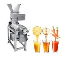Gemakkelijk te reinigen industriële mango-, aardbei- en tomatenpulpmachine, groente- en fruitpulper
