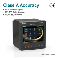 Analizador Inteligente de Calidad de Energía Ethernet Digital, Analizador de Armónicos de 63ª Orden, Clase 0.2s de Precisión, 6DI 4DO, Energía Solar, Modbus TCP